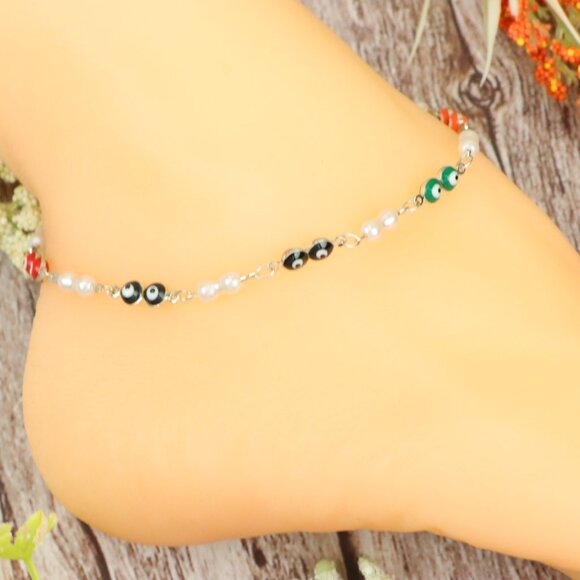 "Dainty Anklet for Women – Elegant Everyday Jewelry & Perfect Gift | MLCRC1193 - Picture 8 of 10